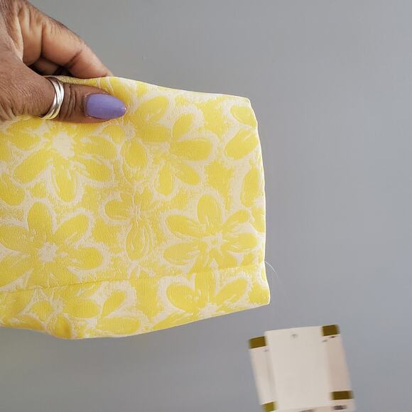 Kasper Yellow Floral Daisy Pattern Career Blazer 14 - Picture 5 of 9